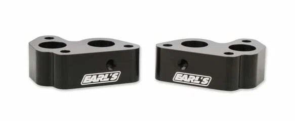Earls Remote Mount Electric Water Pump Block Adapters - LS0022ERL